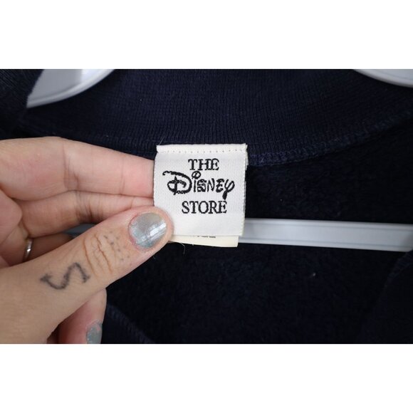 Vtg 90s Disney Womens Large Faded 101 Dalmatians Half Zip Pullover Sweatshirt - Picture 7 of 12